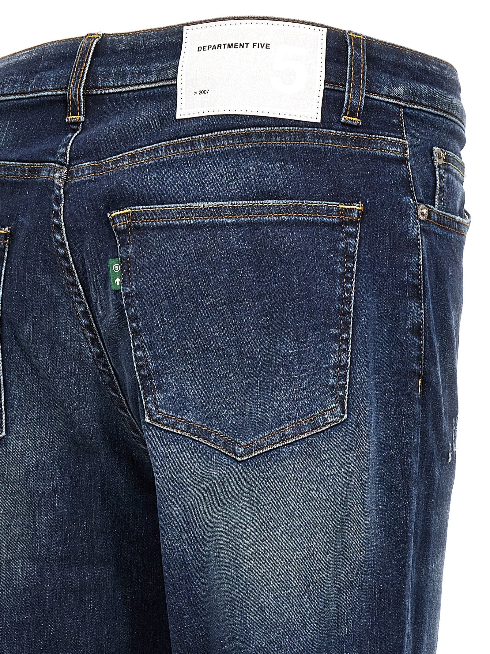 Department 5 Drake Slim Fit Jeans Vintage Blue-thumbmail-4
