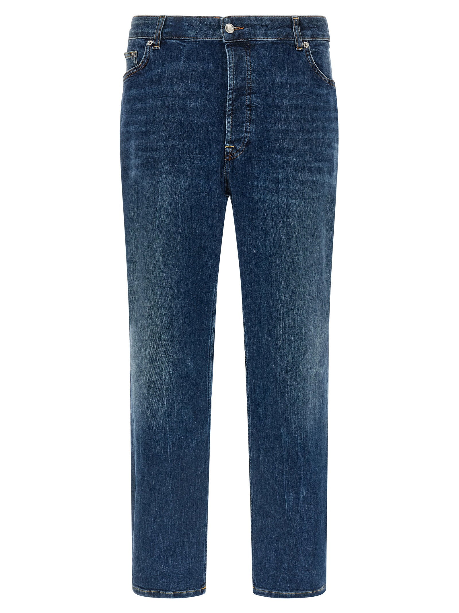 Department 5 Drake Cropped Jeans Blauw