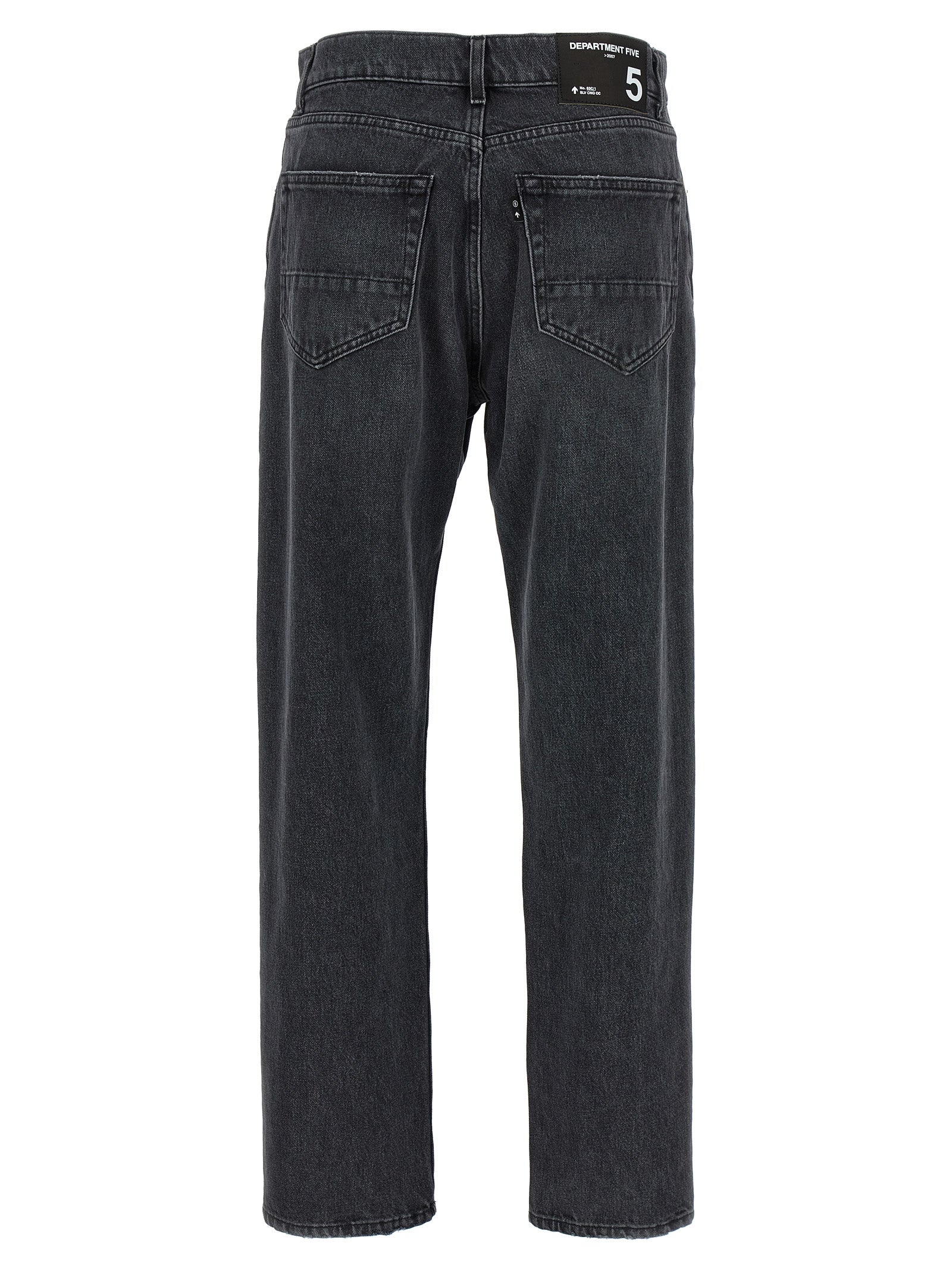Department 5 Musso Straight Leg Jeans Dark Wash-thumbmail-2