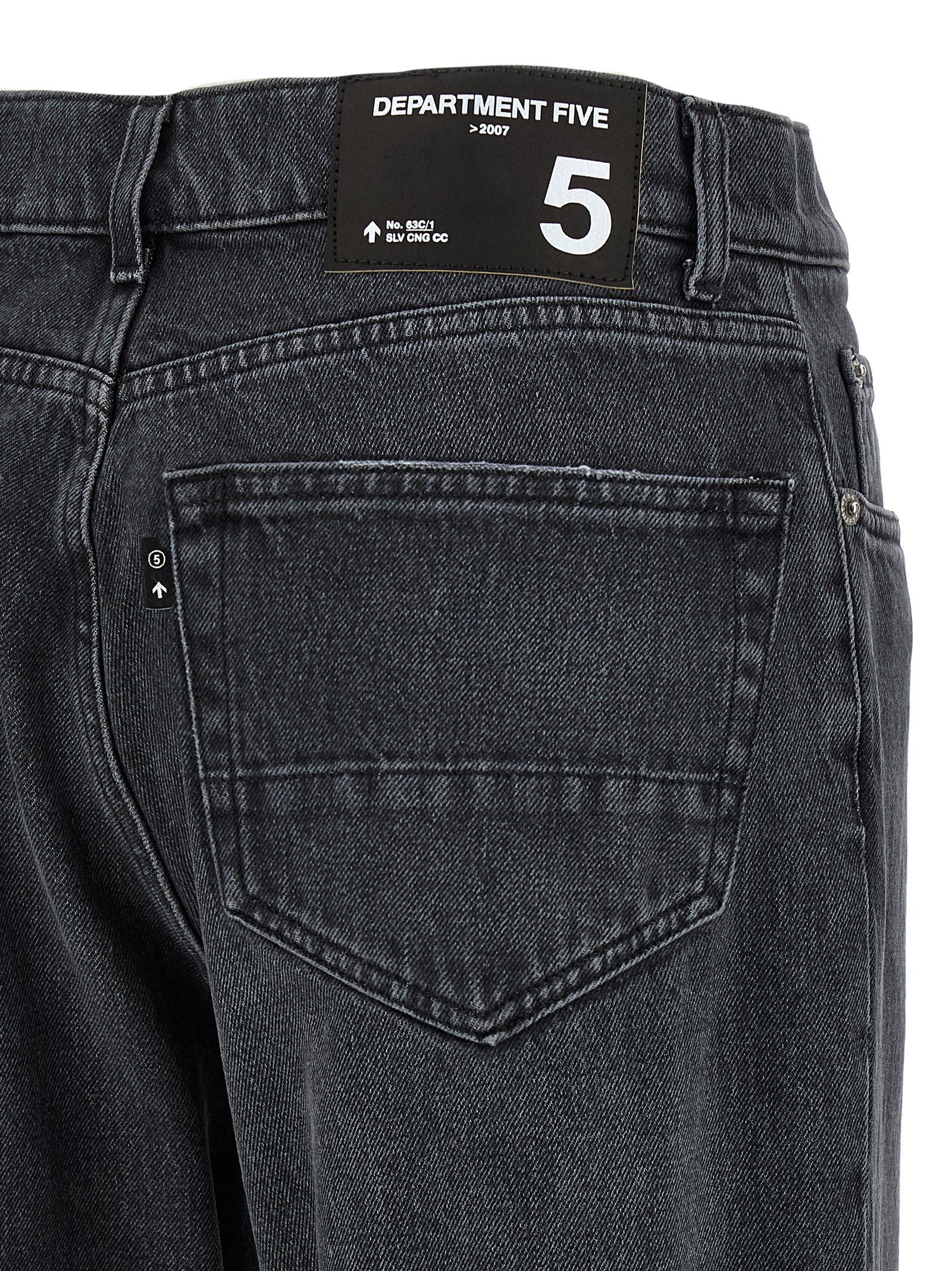 Department 5 Musso Straight Leg Jeans Dark Wash-thumbmail-4