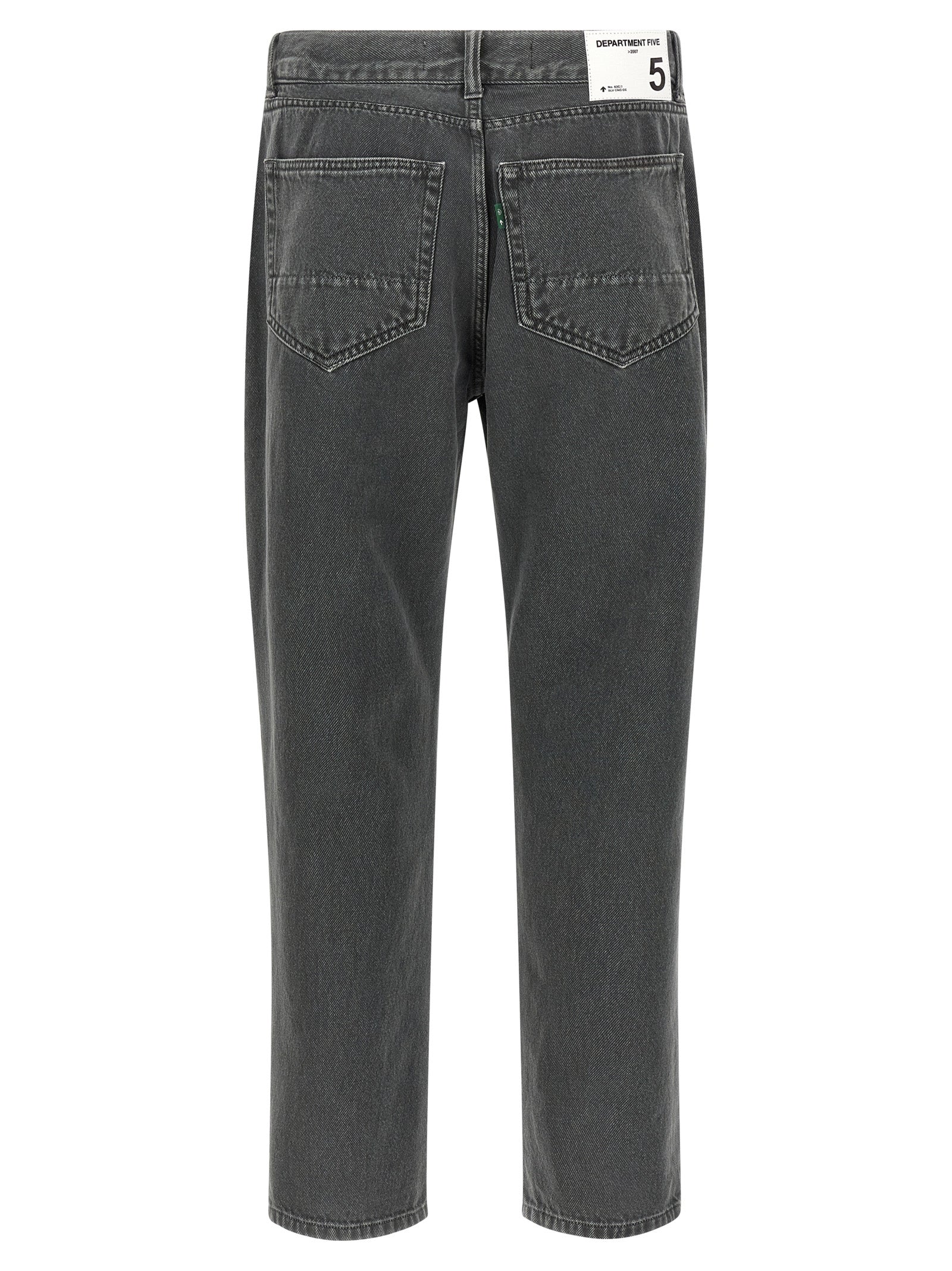 Department 5 Musso Cropped Denim Jeans Grey-thumbmail-2