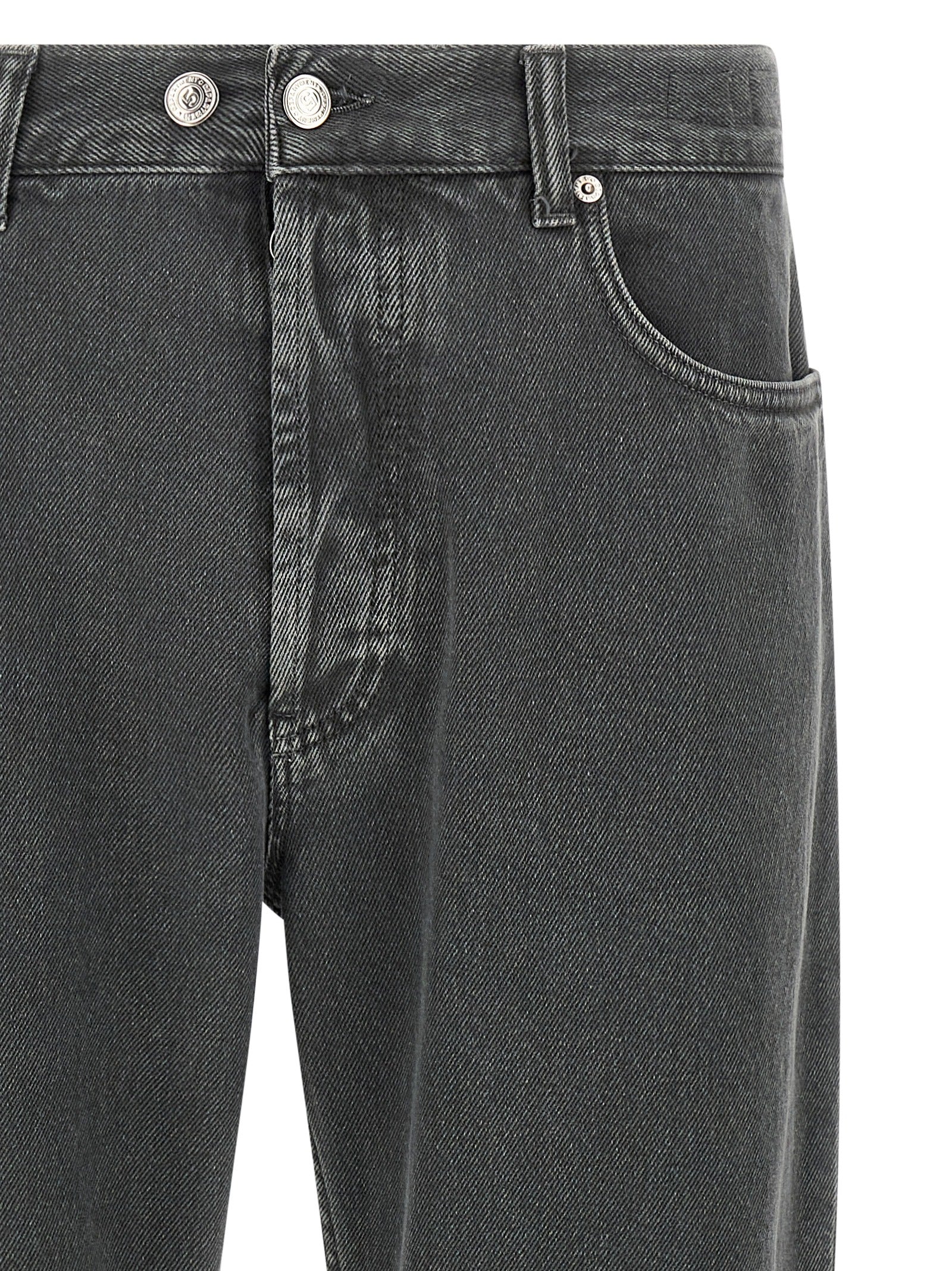 Department 5 Musso Cropped Denim Jeans Grey-thumbmail-3