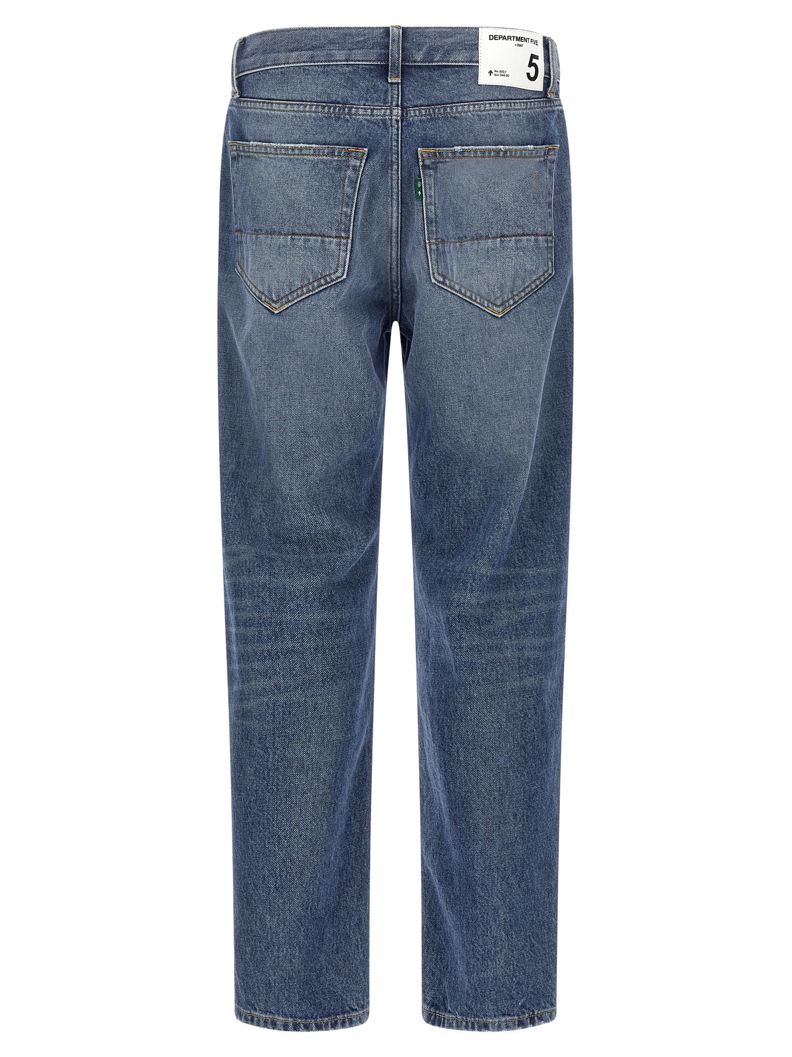 Department 5 Musso Wide Leg Jeans Blue-thumbmail-2