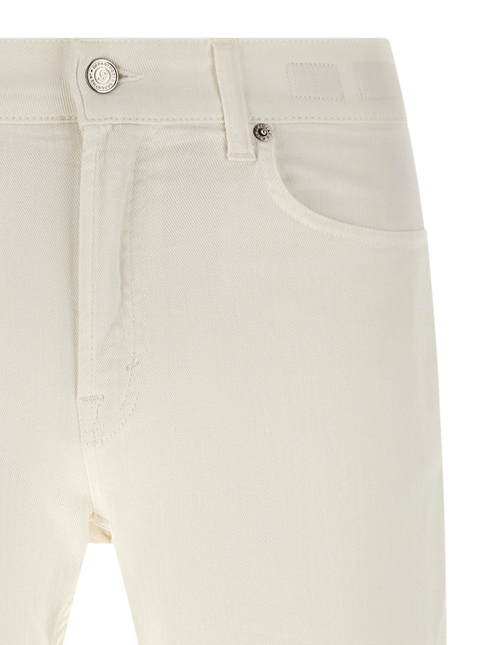 Zak detail Department 5 Talk Jeans ecru