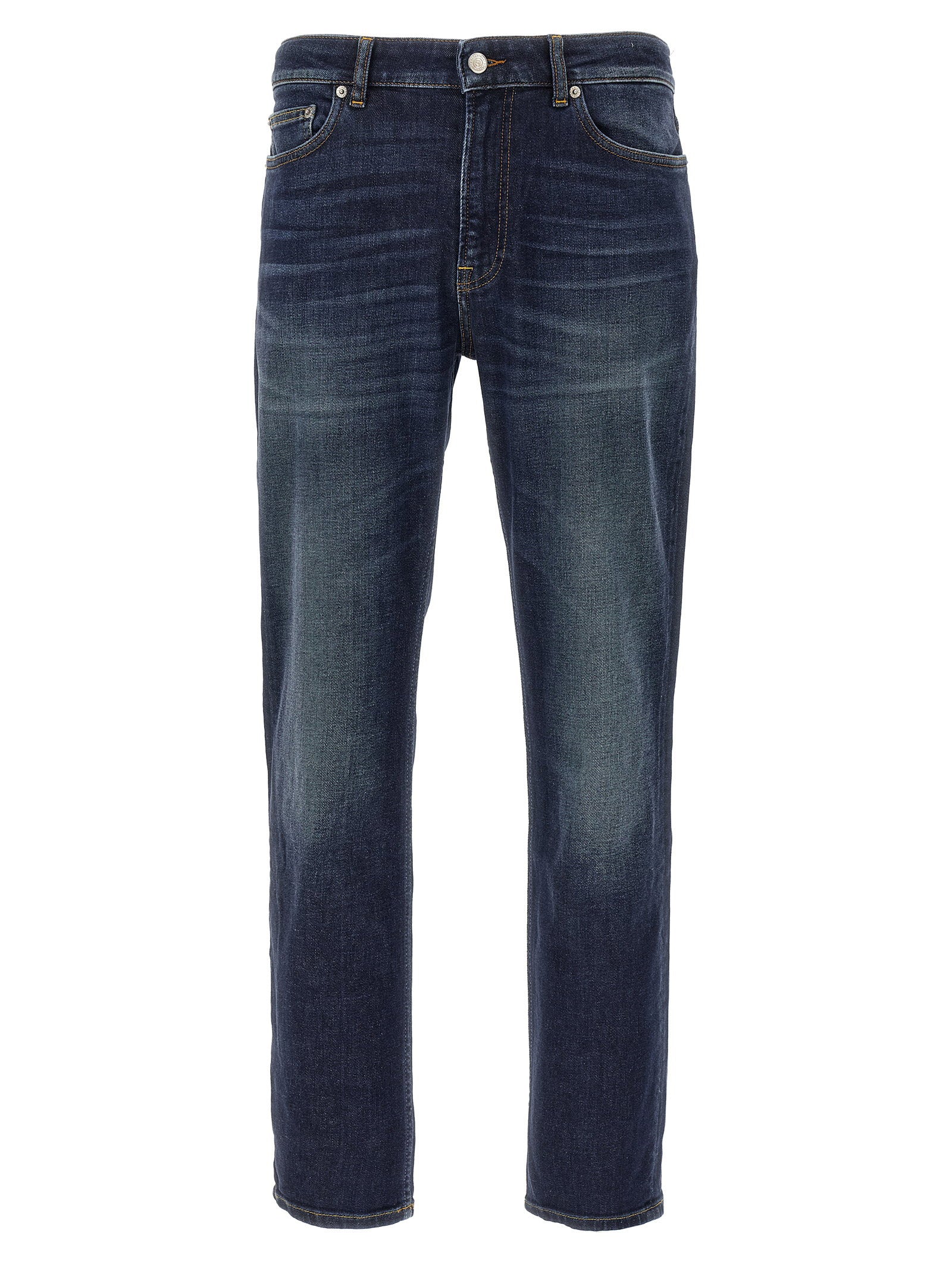 Department 5 Stones jeans blauw, vooraanzicht met vijf-zakken-indeling
