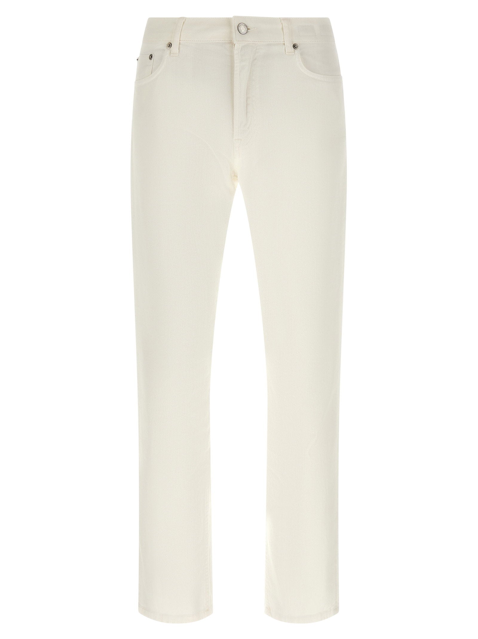 Department 5 Stones Straight-Fit Jeans Wit Jeans Department 5