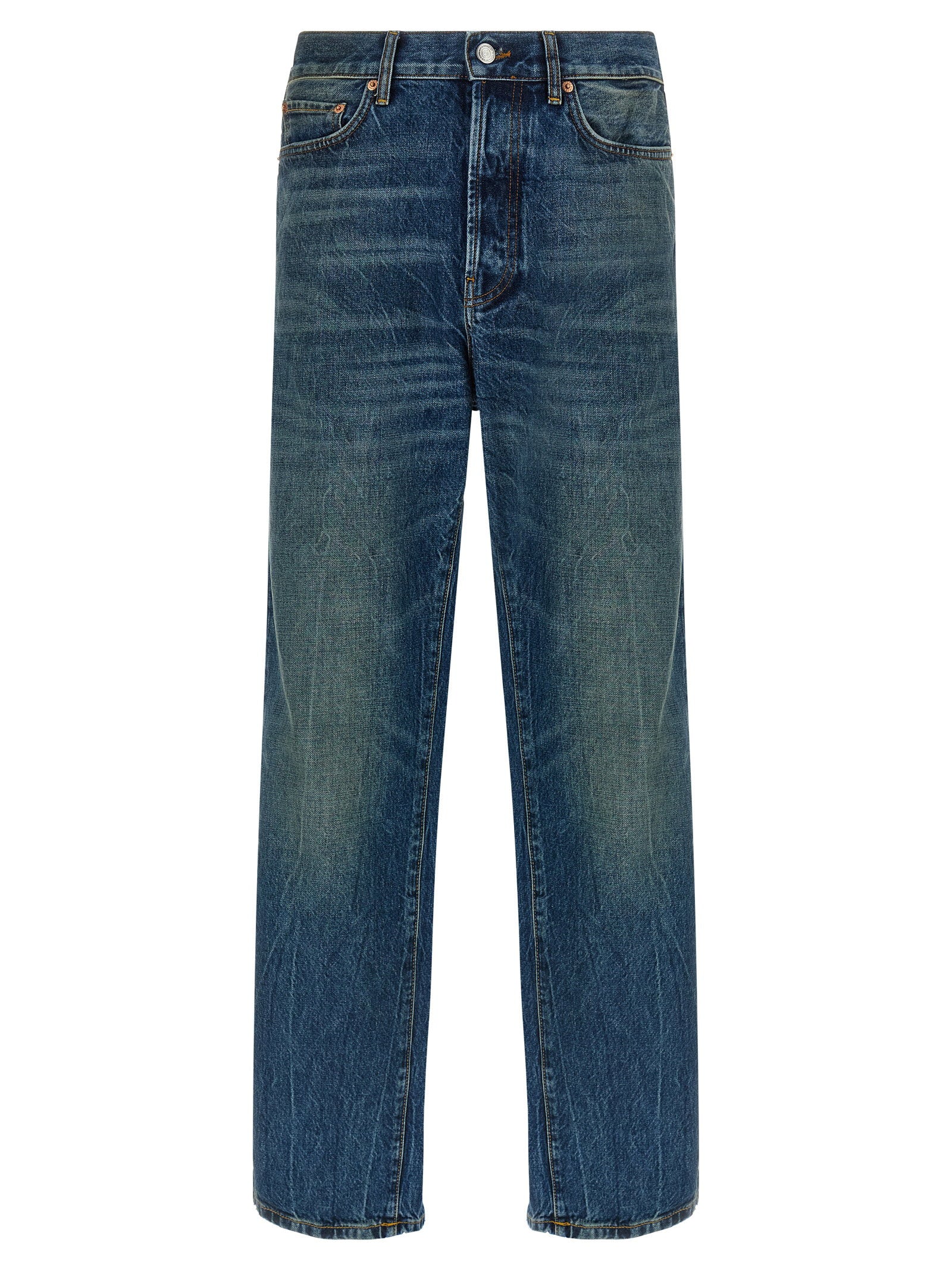 Department 5 Curtis Relaxed Fit Stonewash Denim Jeans Blauw Jeans Department 5