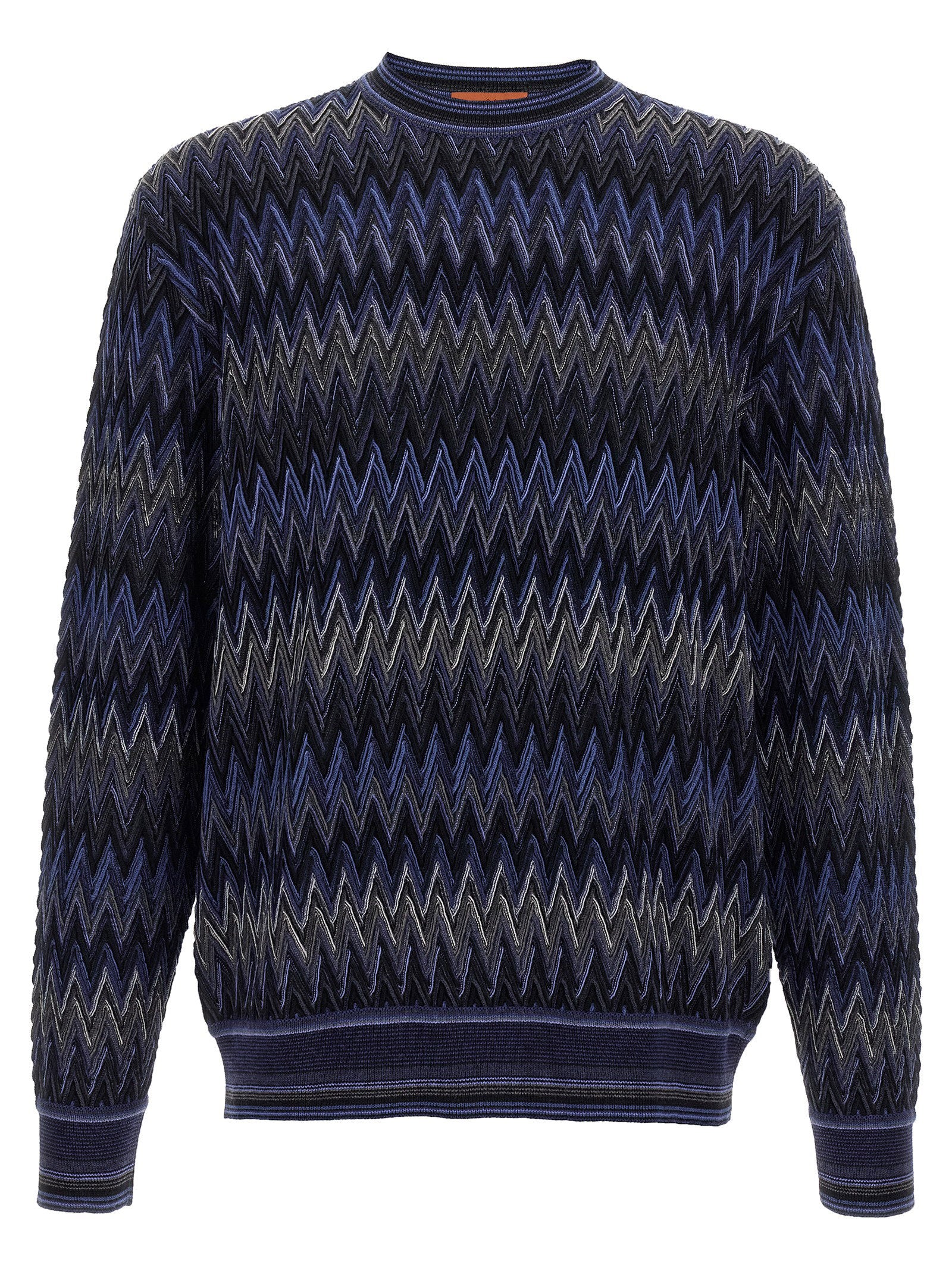Missoni Zigzag Wollen Trui Multicolor Topwear Missoni