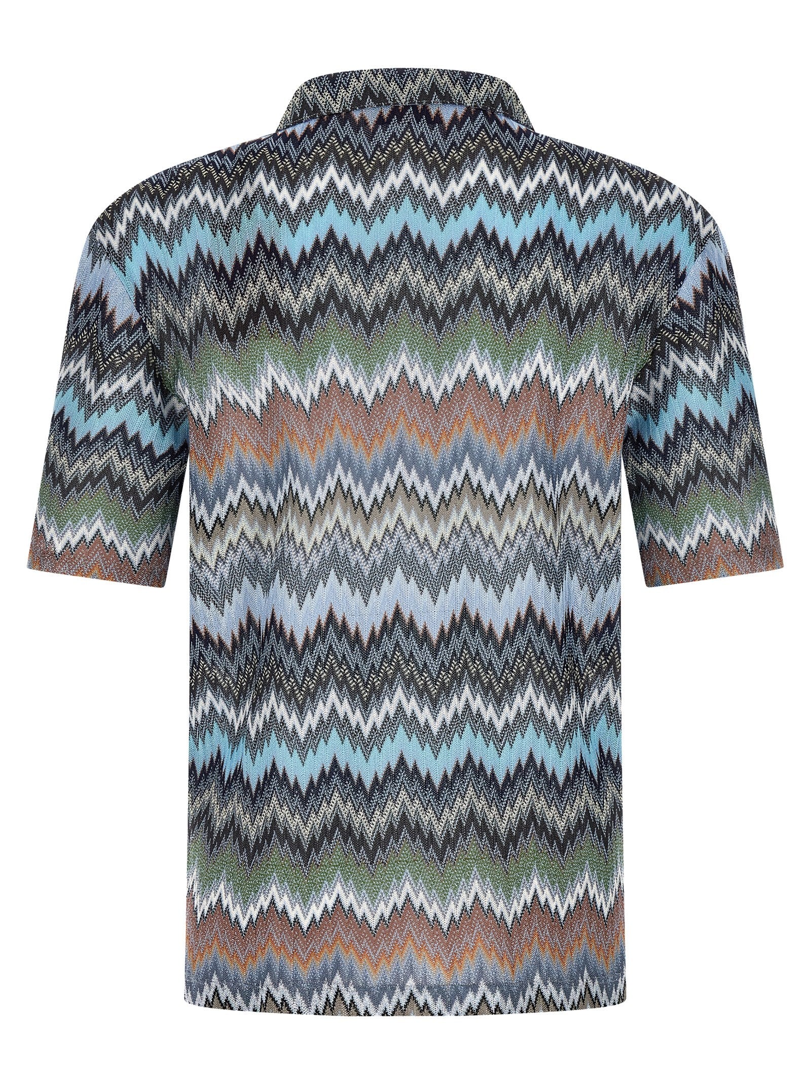 Missoni Chevron Snake Viscose Shirt Multicolour-2