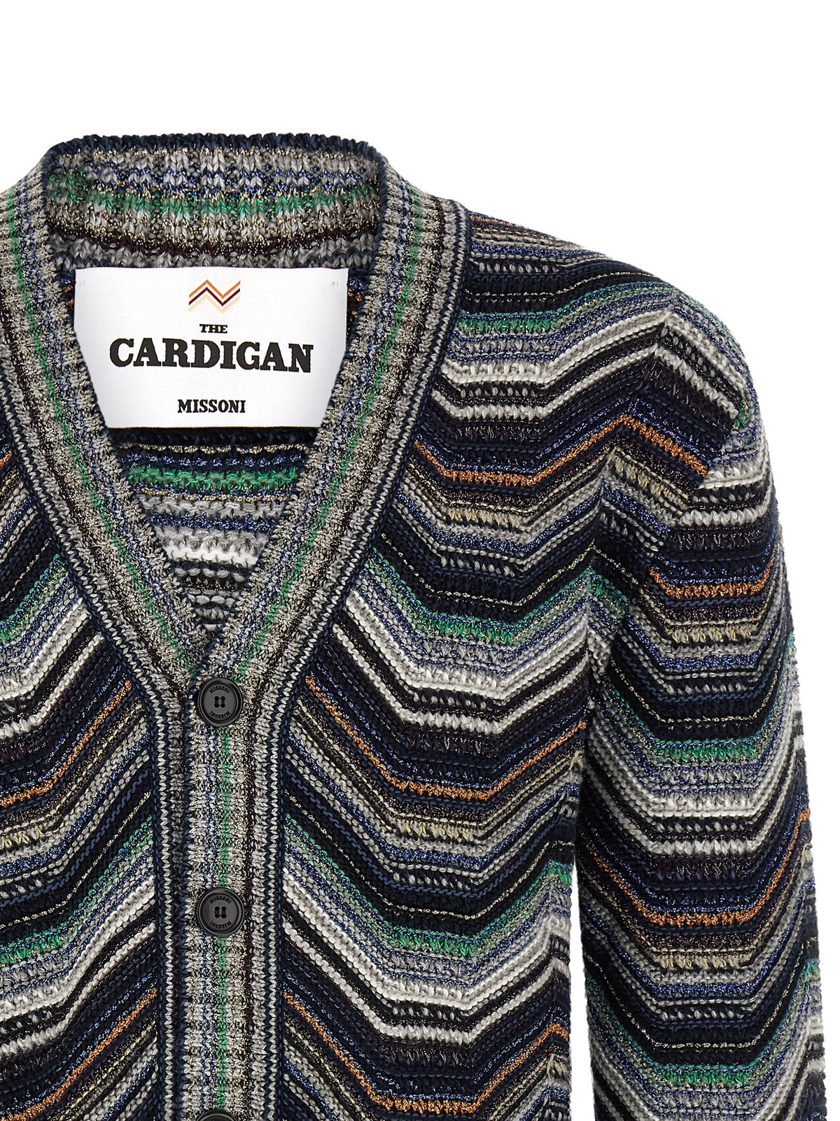 Missoni Zigzag Cardigan Multicolor-thumbmail-3