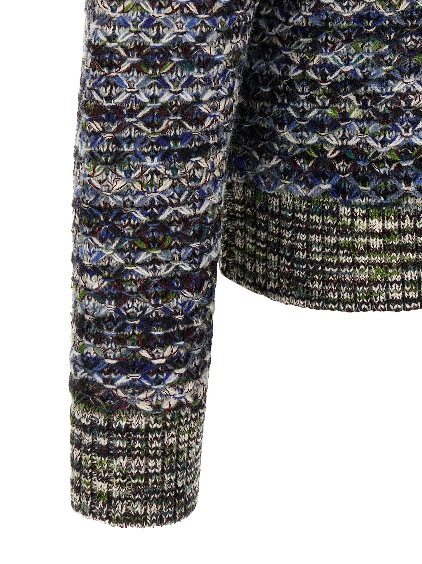 Missoni multicolor trui, achteraanzicht