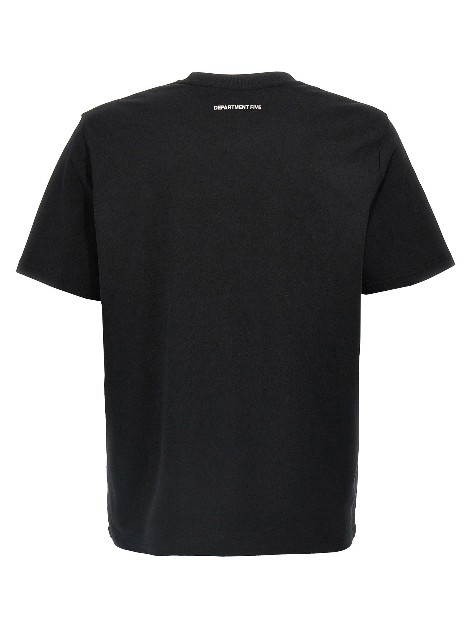 Department 5 Bold zwart T-shirt achterzijde met logoprint