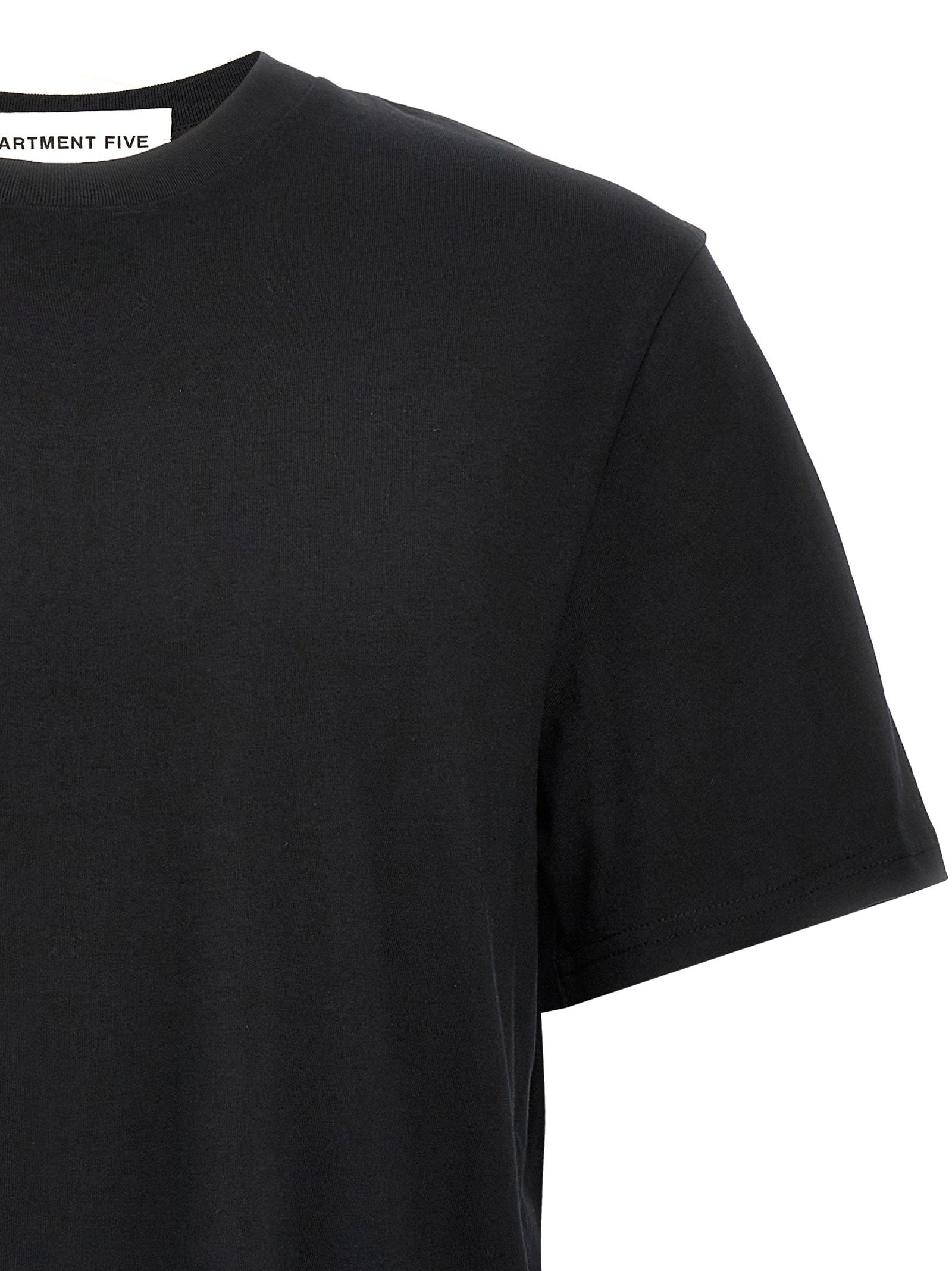 Department 5 Bold T-shirt detail van logopatch voorzijde