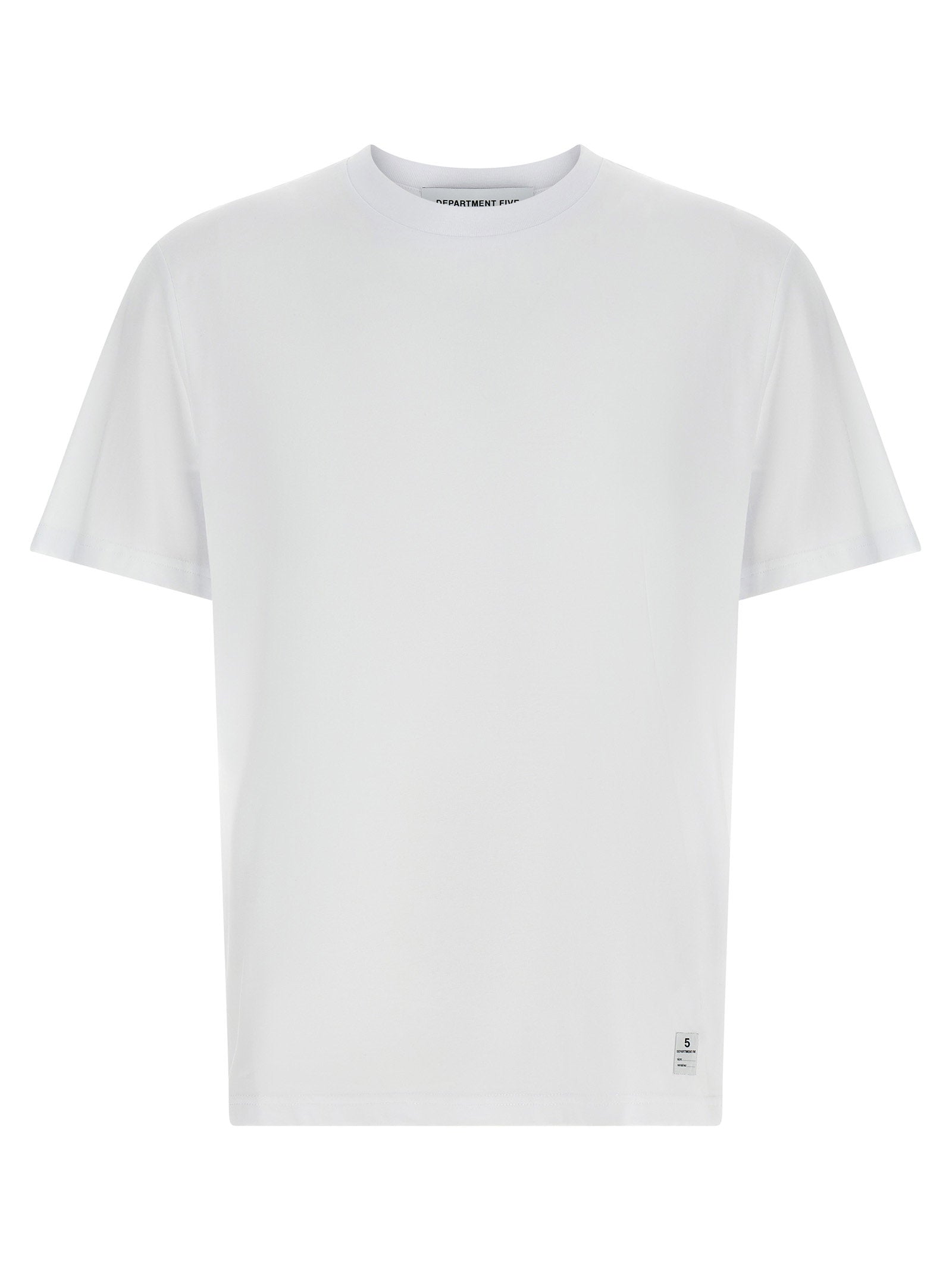 Department 5 Bold Organic Cotton T-shirt Wit Topwear Department 5