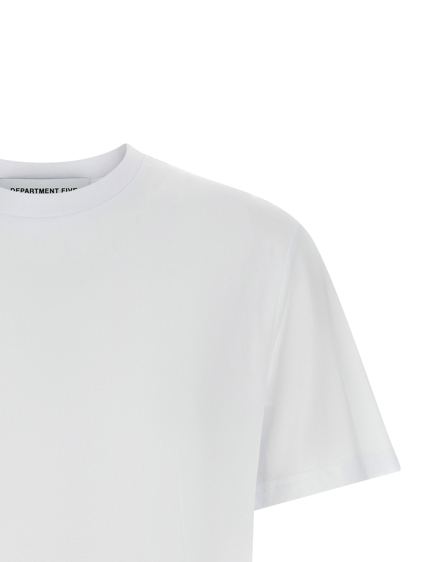 Department 5 Bold Organic Cotton T-shirt Wit Topwear Department 5