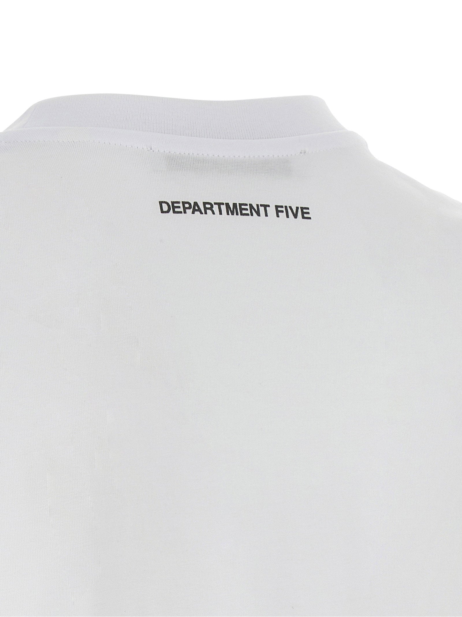 Department 5 Bold Organic Cotton T-shirt Wit Topwear Department 5