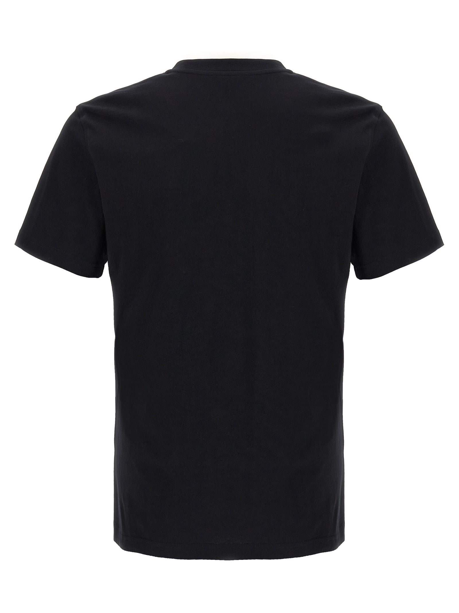 Moschino Teddy Bear Organic Cotton Jersey T-Shirt Black Topwear Moschino