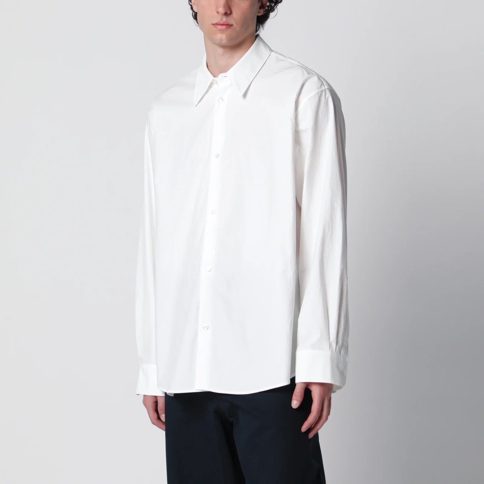 STUDIO NICHOLSON White cotton shirt Shirts Studio Nicholson