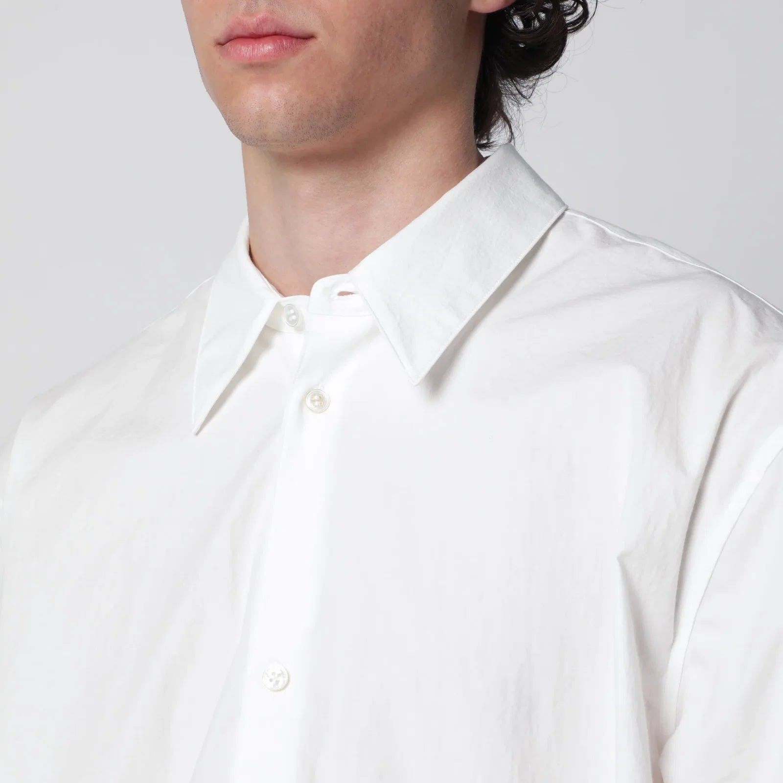 STUDIO NICHOLSON White cotton shirt Shirts Studio Nicholson