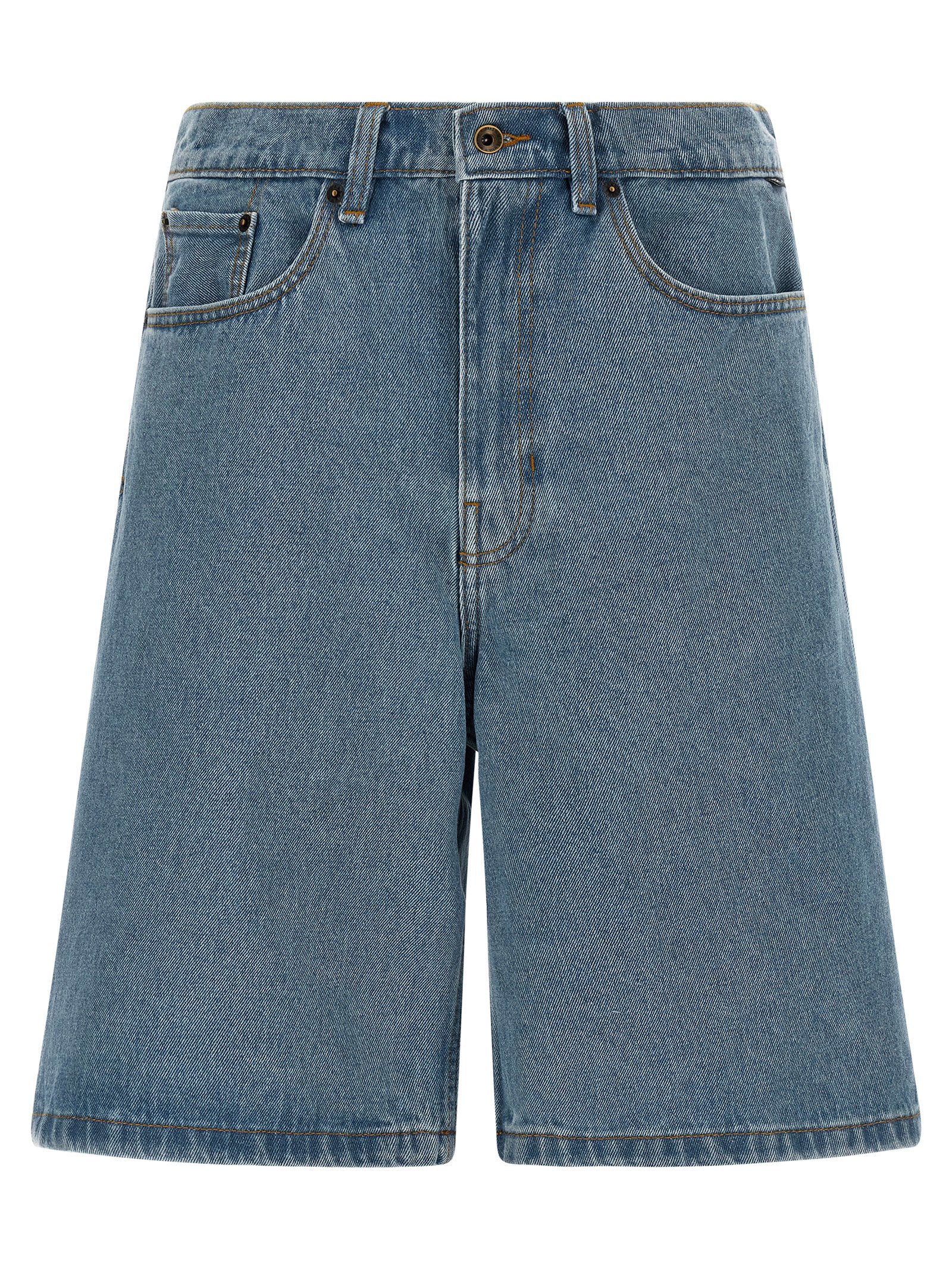 Vans Check-5 Baggy Denim Short Stonewash Blauw-thumbmail-1