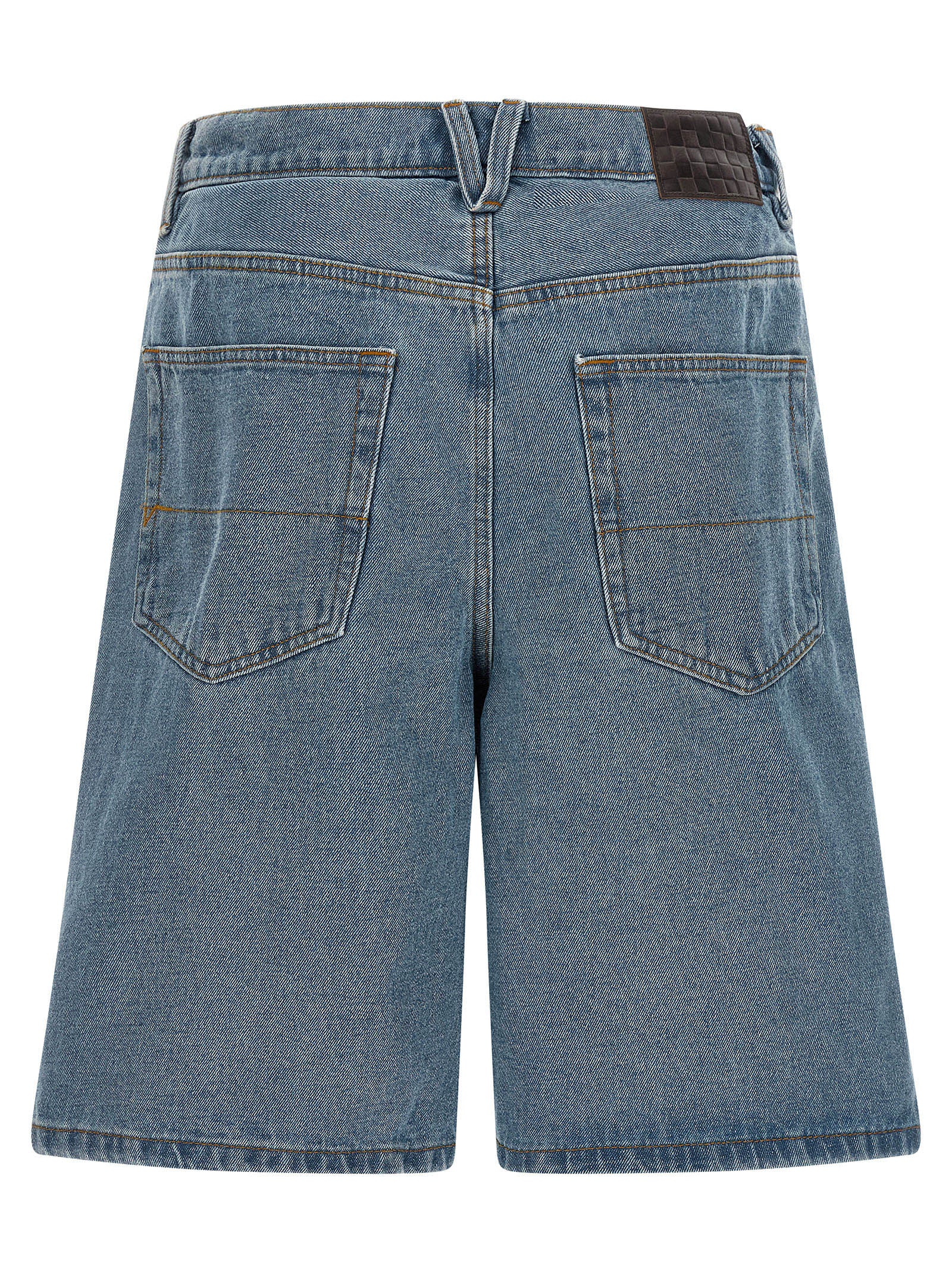 Vans Check-5 Baggy Denim Short Stonewash Blauw-thumbmail-2