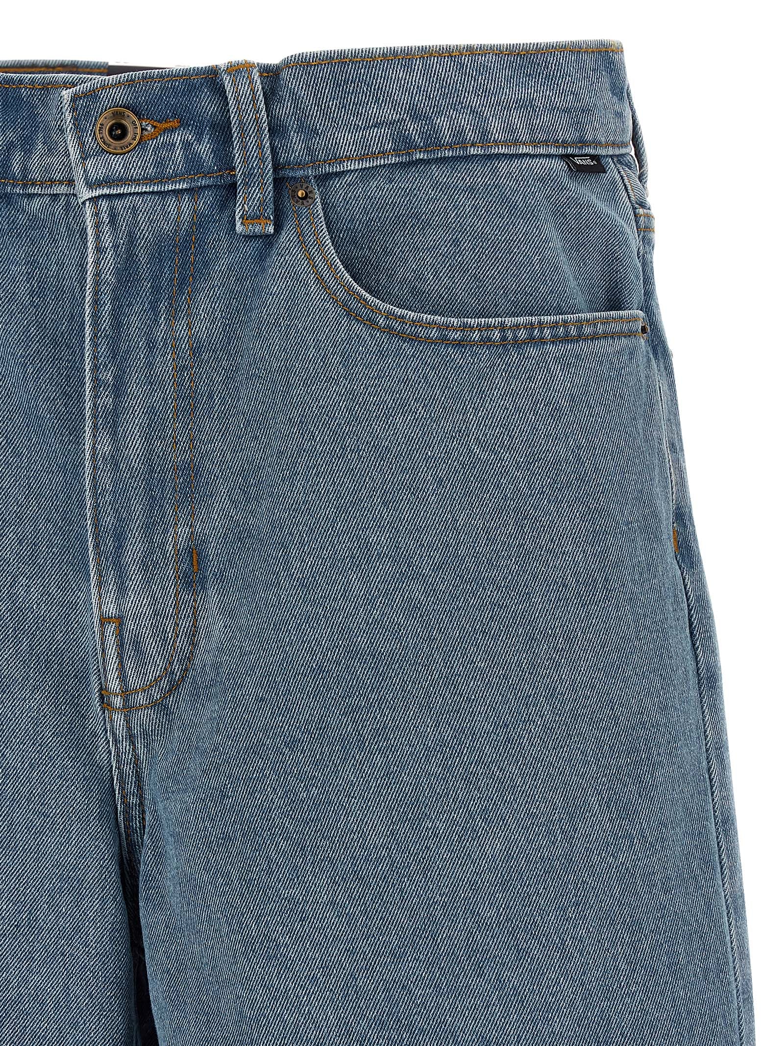 Vans Check-5 Baggy Denim Short Stonewash Blauw-thumbmail-3