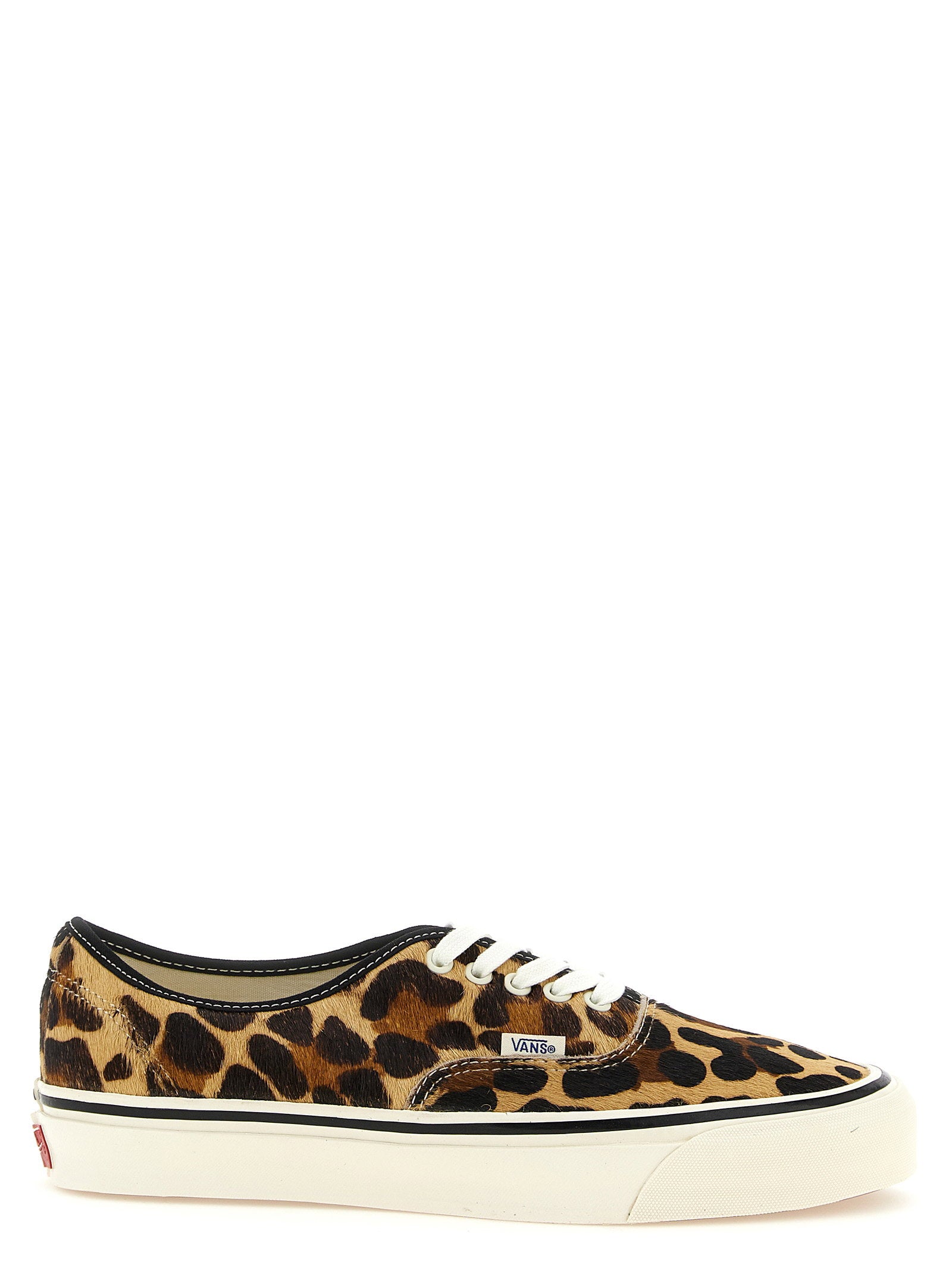 Vans Premium Authentic sneakers met luipaardprint, zijaanzicht