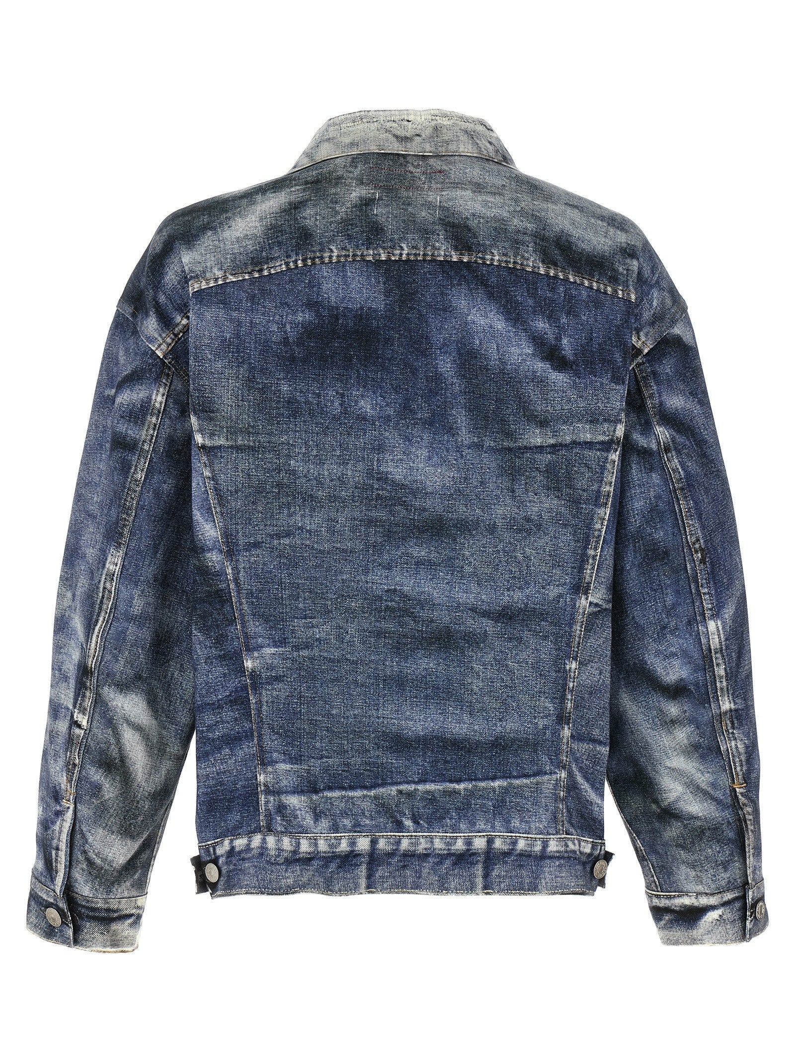 Junya Watanabe x Levi's BerBerJin Inkjet Printed Jacket Blauw