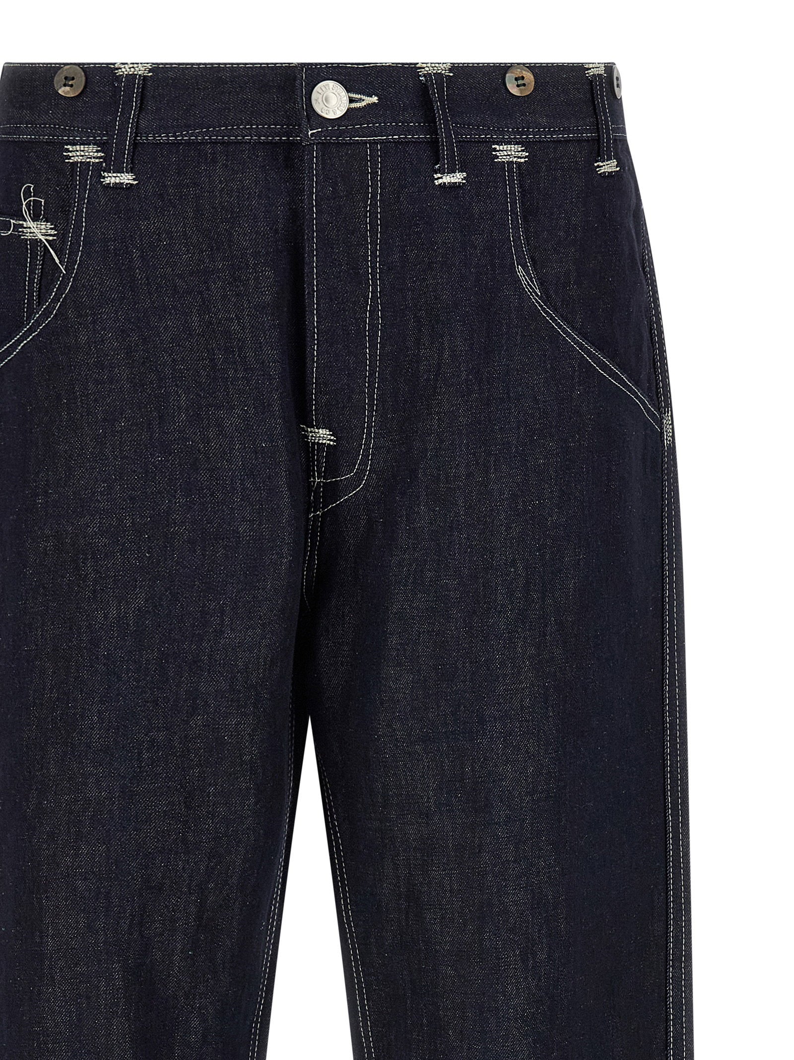 Junya Watanabe x Levi's jeans, zijaanzicht