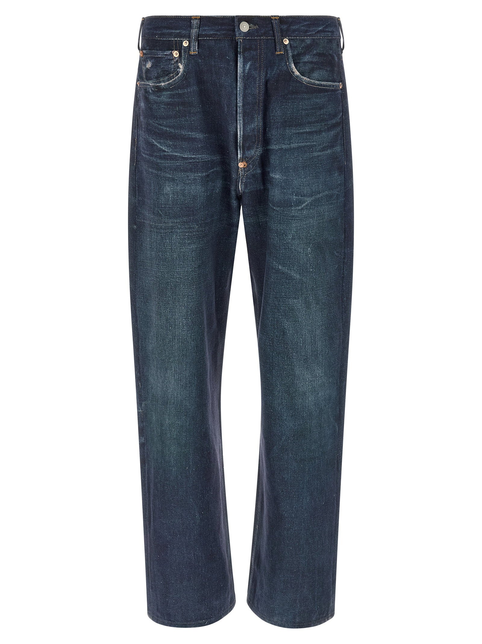 Junya Watanabe x Levi's jeans donkerblauw vooraanzicht
