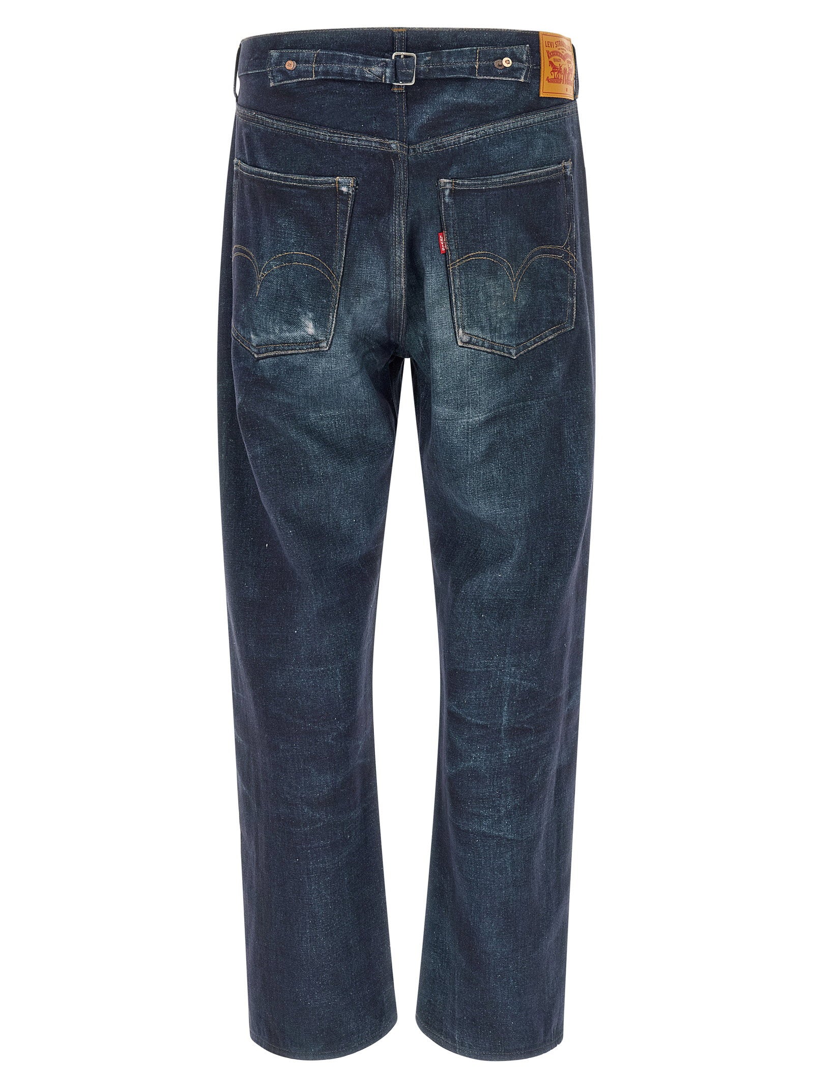 Junya Watanabe x Levi's jeans donkerblauw achteraanzicht