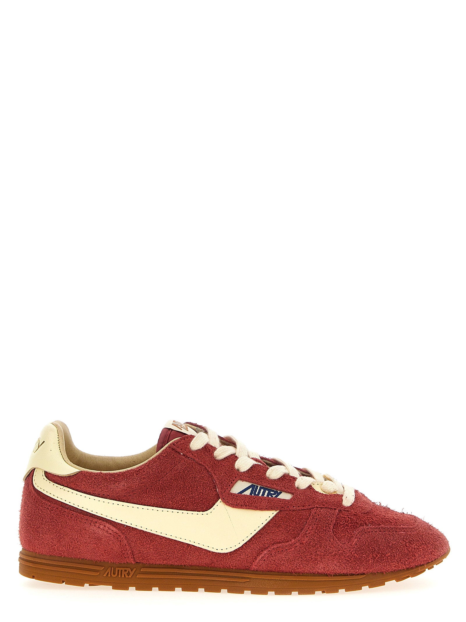 Autry Windspin Sneakers in Suède met Used-effect Sneakers Autry