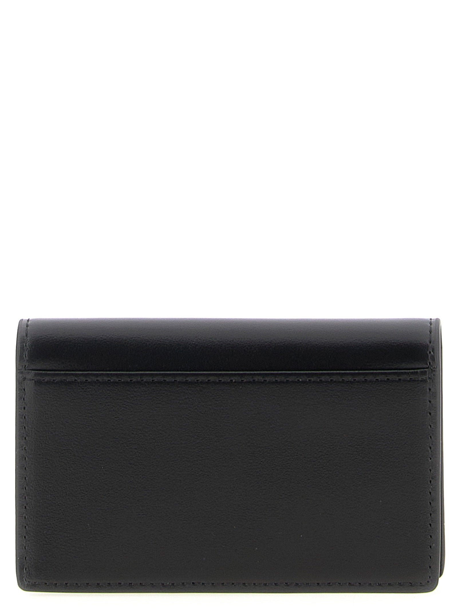 Diesel Holi-D Card Holder S II Glad Leer Zwart Small Leather Goods Diesel