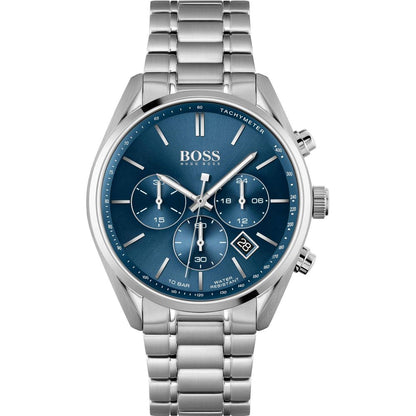 Hugo Boss Gray Stainless Steel Dress Watch - The Gentlemen's Vault