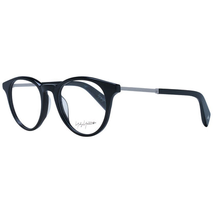 Yohji Yamamoto Black Men Glasses Frame - The Gentlemen's Vault
