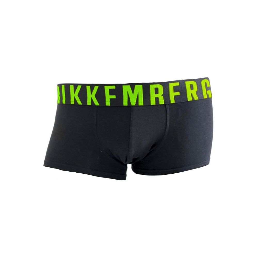 Bikkembergs Black Cotton Men Boxer - The Gentlemen's Vault