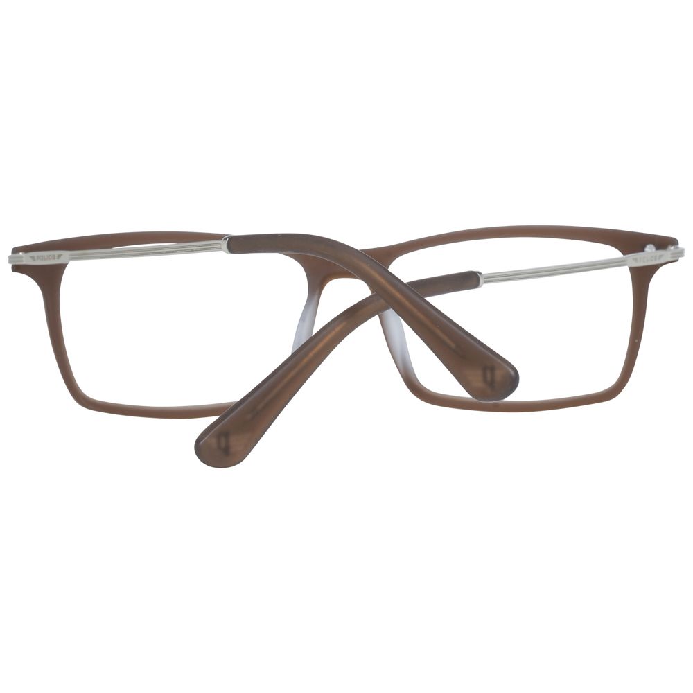 Police Brown Men Glasses Frame - The Gentlemen's Vault