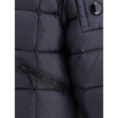 C.P. Company Blue Nylon Full - Length Jacket - The Gentlemen's Vault