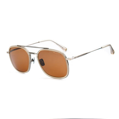 Belstaff Brown Stainless Steel Sunglasses - The Gentlemen's Vault