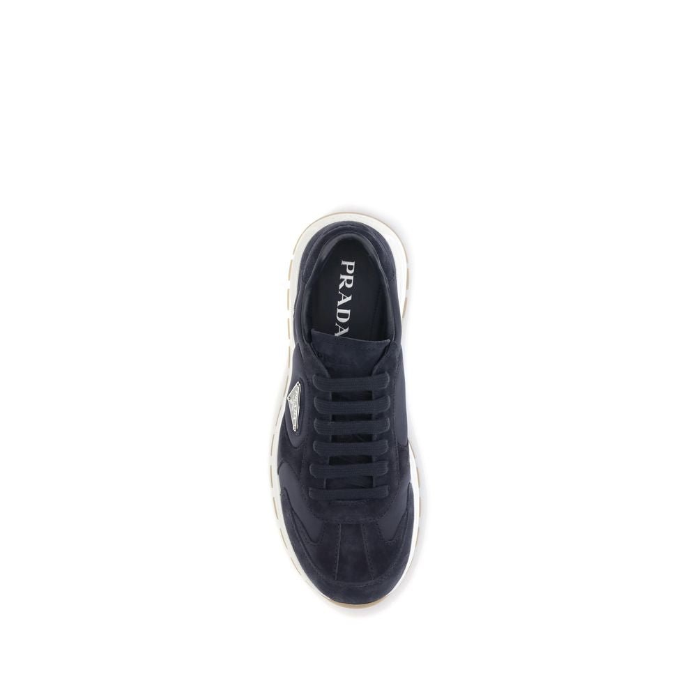Prada Black Recycled Polyamide Athletic Sneakers - The Gentlemen's Vault