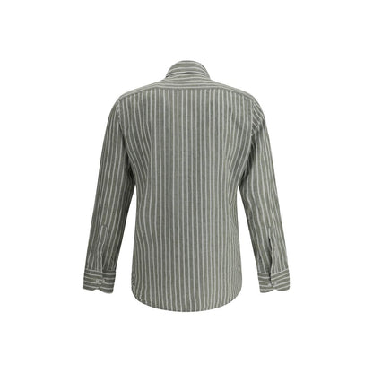 Brooksfield Striped Shirt - The Gentlemen's Vault