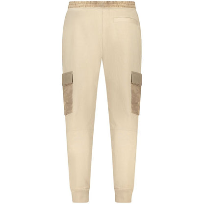 Hugo Boss Beige Cotton Jogger - The Gentlemen's Vault