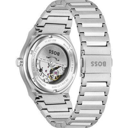 Hugo Boss Gray Stainless Steel Dress Watch - The Gentlemen's Vault