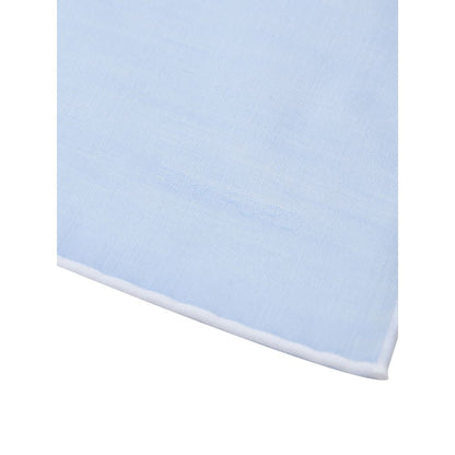 Tom Ford Blue Cotton Pocket Square - The Gentlemen's Vault