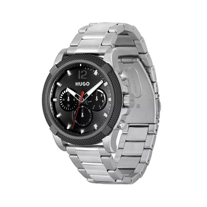 Hugo Boss Gray Stainless Steel Dress Watch - The Gentlemen's Vault
