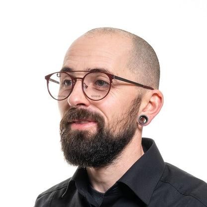 Guess Red Men Glasses Frame - The Gentlemen's Vault