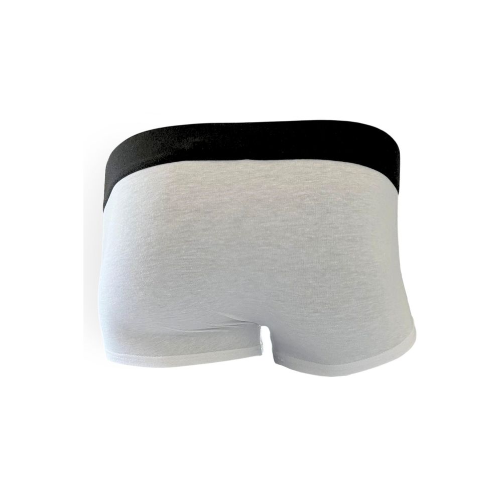 Bikkembergs White Cotton Men's Boxer - The Gentlemen's Vault
