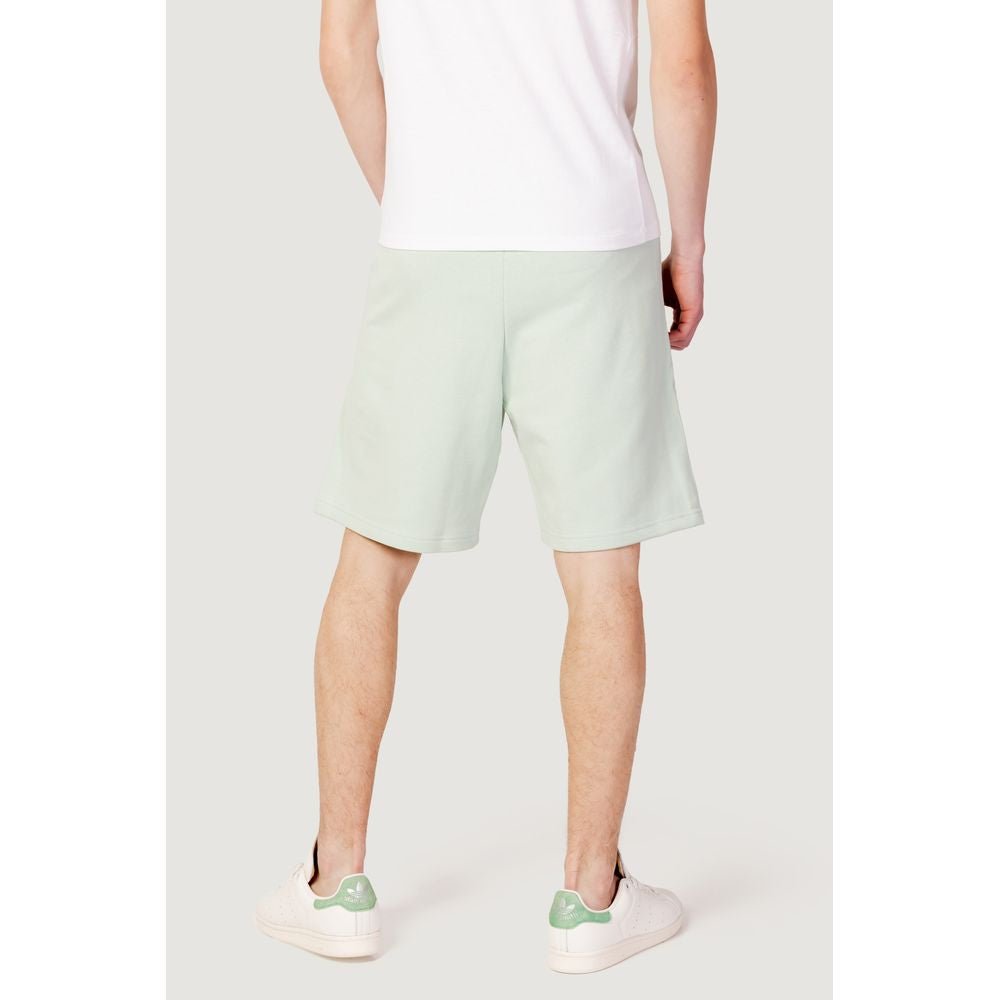 Fila Green Cotton Bermuda Shorts - The Gentlemen's Vault