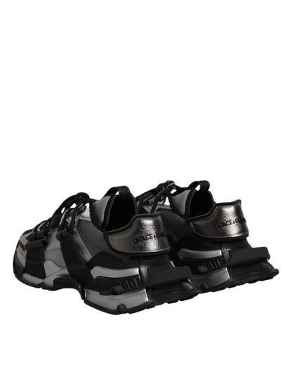 Dolce & Gabbana Multicolor Panelled Space Sneakers Shoes - The Gentlemen's Vault