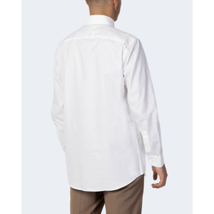 Selected White Cotton Dress Shirt - The Gentlemen's Vault